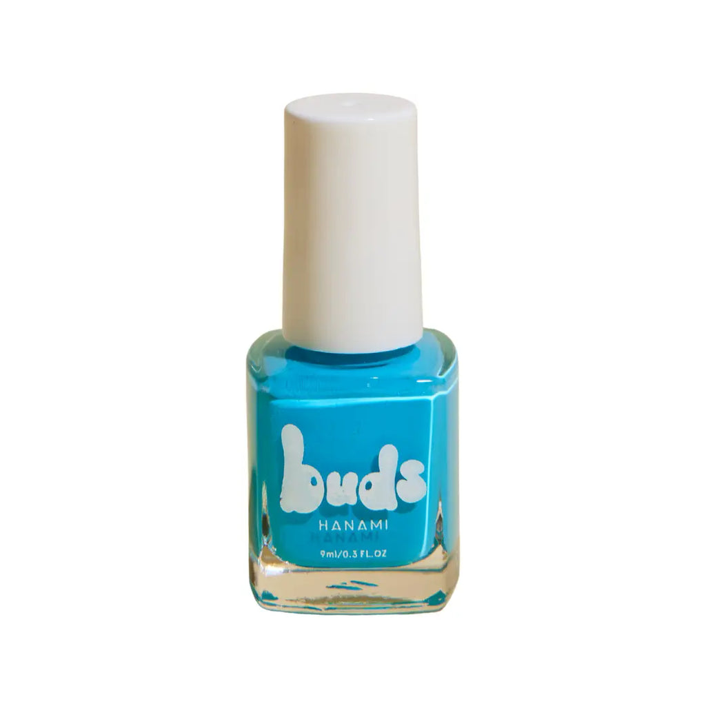 Hanami Buds Nail Polish for Kids in Blue (Sky). Plant Based formula, Quick Drying and Australian Made.