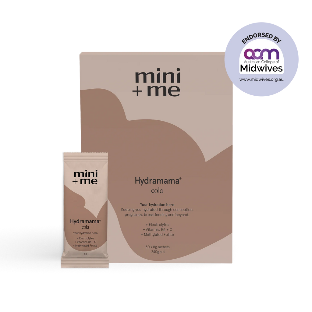 Hydramama Cola - Hydration Electrolyte Drink for Pregnancy & Postpartum - Box and Sachet