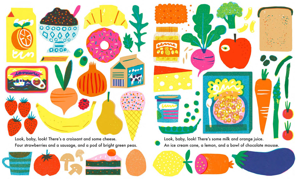 Look Baby Look at Home (Board Book Inside Pages Food) by Louise Lockhart 