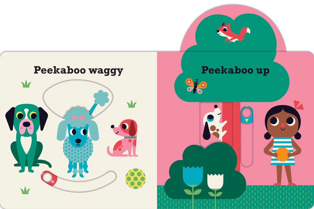 Peekaboo Dog (Slider & Mirror Board Book Inside Pages) by Camilla Reid and Ingela P Arrhenius
