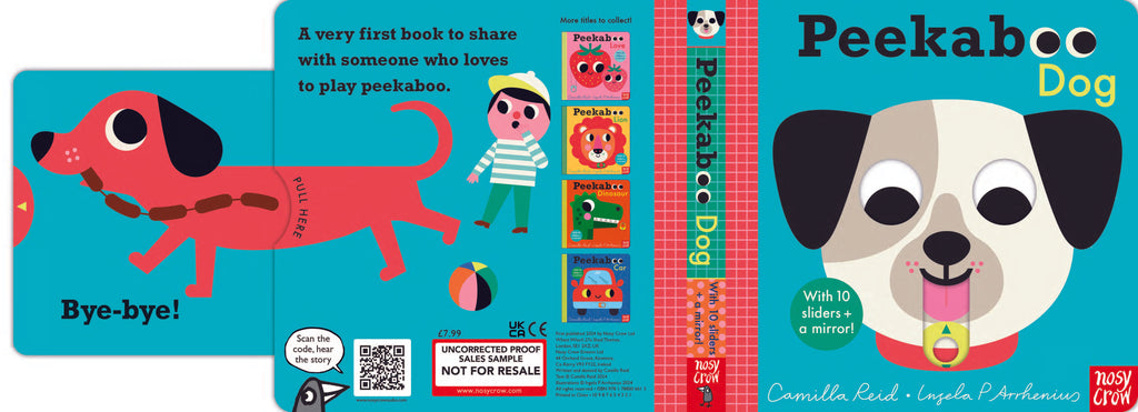 Peekaboo Dog (Slider & Mirror Board Book Back Cover) by Camilla Reid and Ingela P Arrhenius