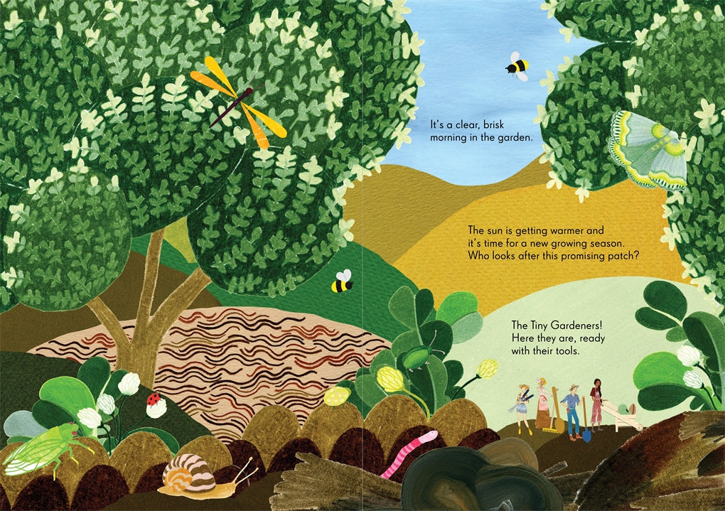 Gardening Story Childrens Hardcover Book