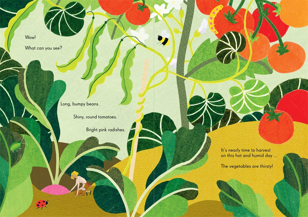 Gardening Story Childrens Hardcover Book